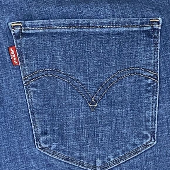 NWT Levi's Classic Bootcut Mid Rise Jeans Blue Denim Med Wash Plus Size 24W - Picture 6 of 16